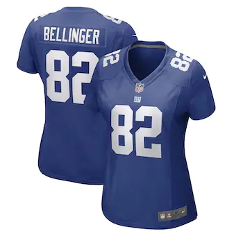 womens nike daniel bellinger royal new york giants game pla